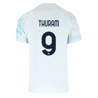 Billige Fotballdrakt Inter Milan Marcus Thuram #9 Replika Bortedrakt 2025-26 Kortermet